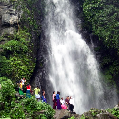 The Leimaram Waterfall